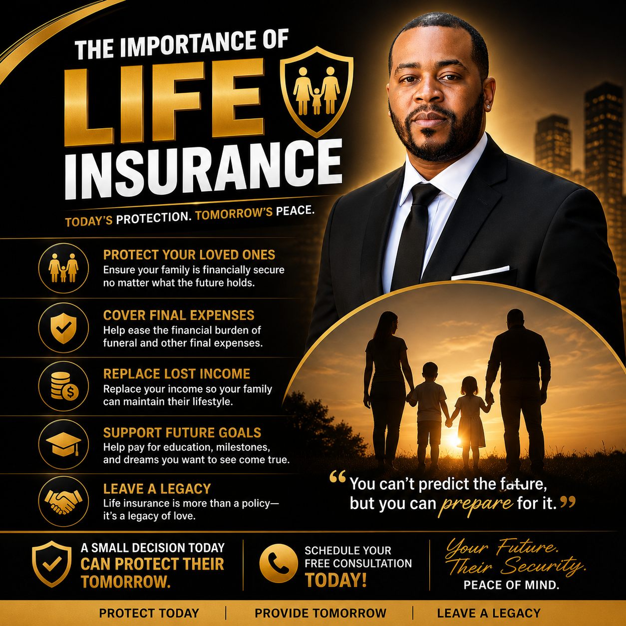 Richard Williams, Life Insurance Agent